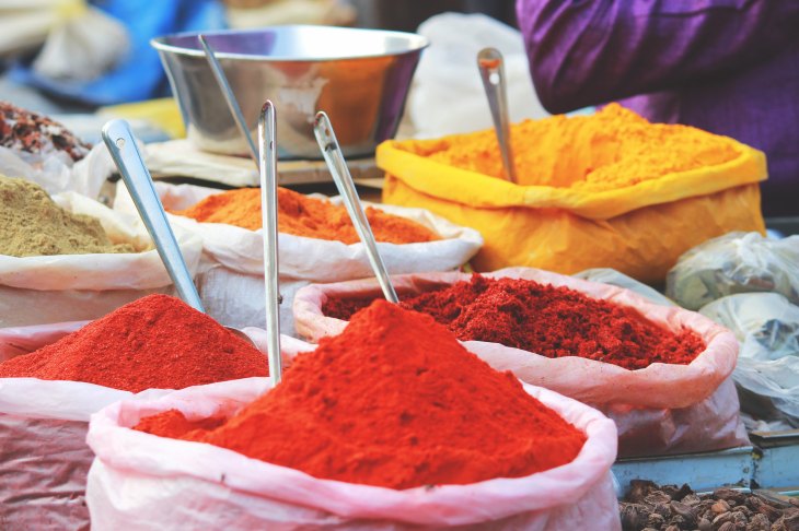 market spices